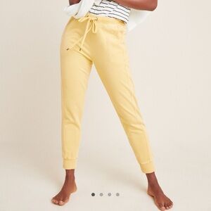 Anthropologie Saturday Sunday Justine Joggers Yellow